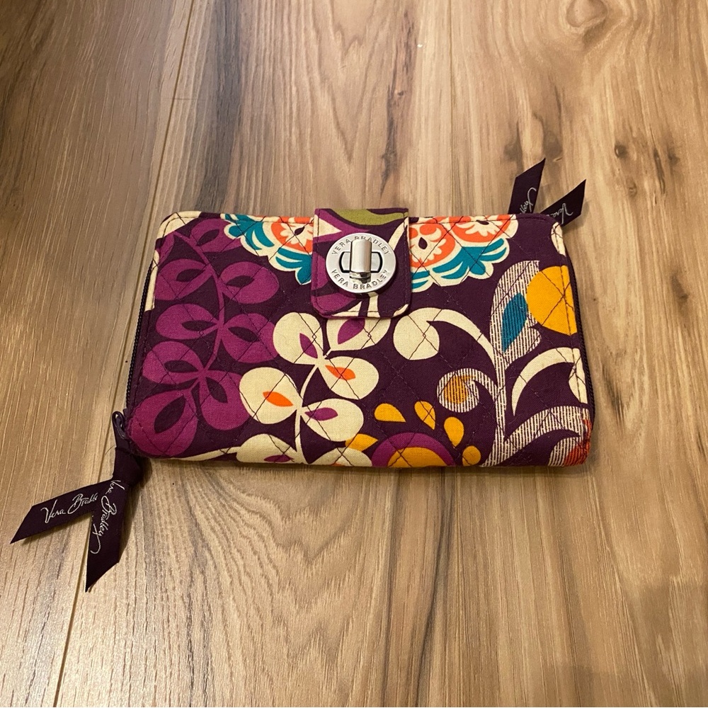 Vera Bradley Turnlock Wallet